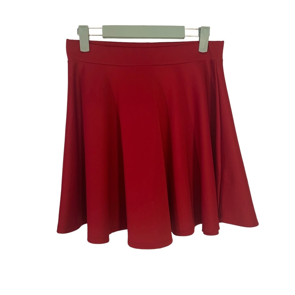 Made By Johnny Red Skater Skirt M